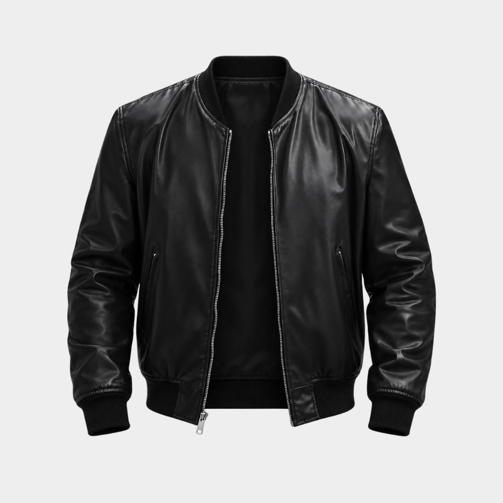 Lanterns Aaron Pierre Black Bomber Jacket