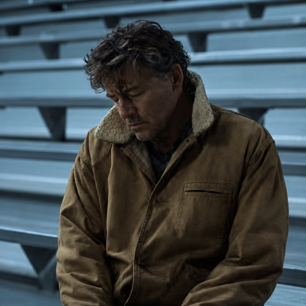 Lanterns Hal Jordan Brown Shearling Collar Jacket