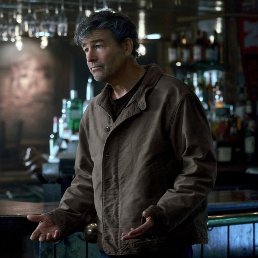 Lanterns Kyle Chandler Brown Cotton Jacket