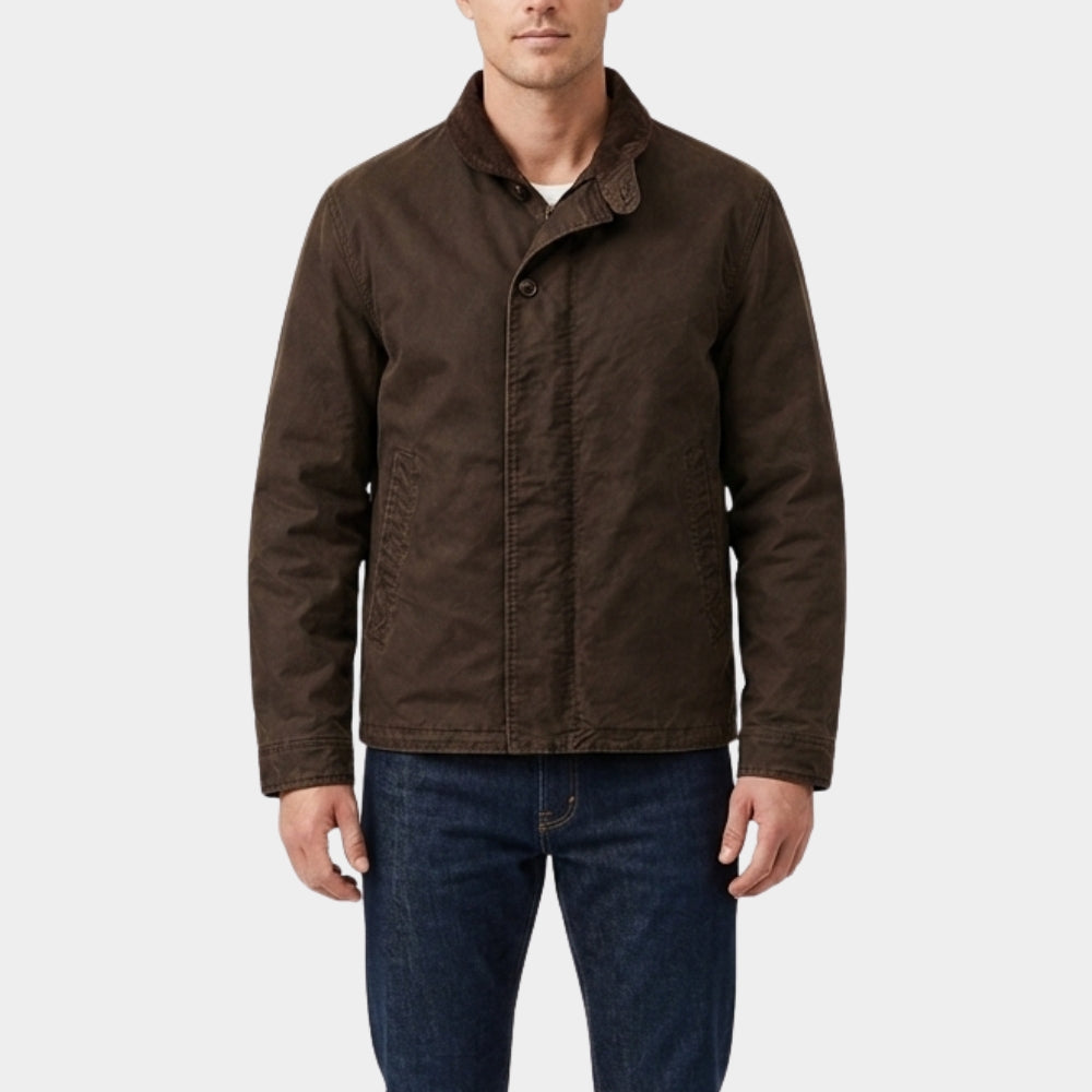 Lanterns Kyle Chandler Brown Cotton Jacket