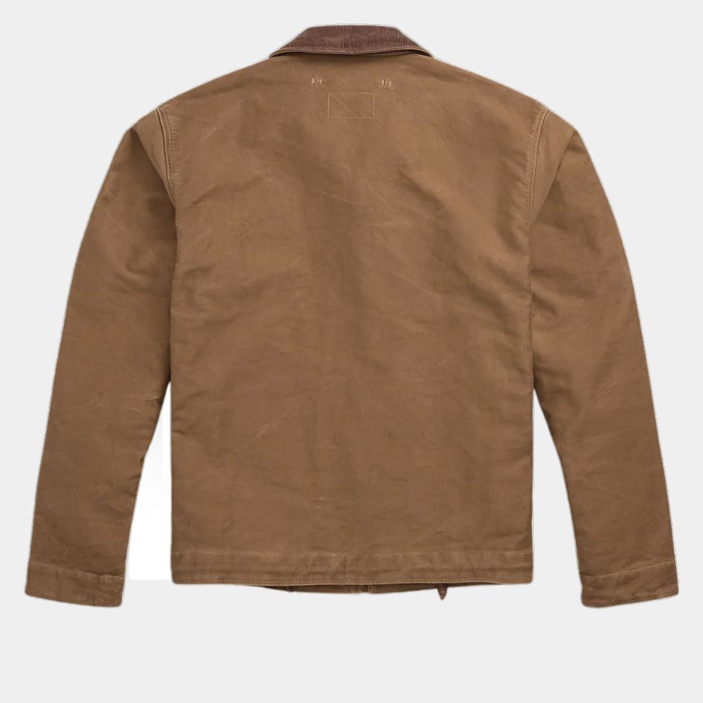 Lanterns Hal Jordan (Kyle Chandler) Brown Cotton Jacket - Back View