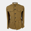 Leonardo DiCaprio aka Ernest Burkhart Brown U.S. WWI Uniform Jacket - Mannequin Front View