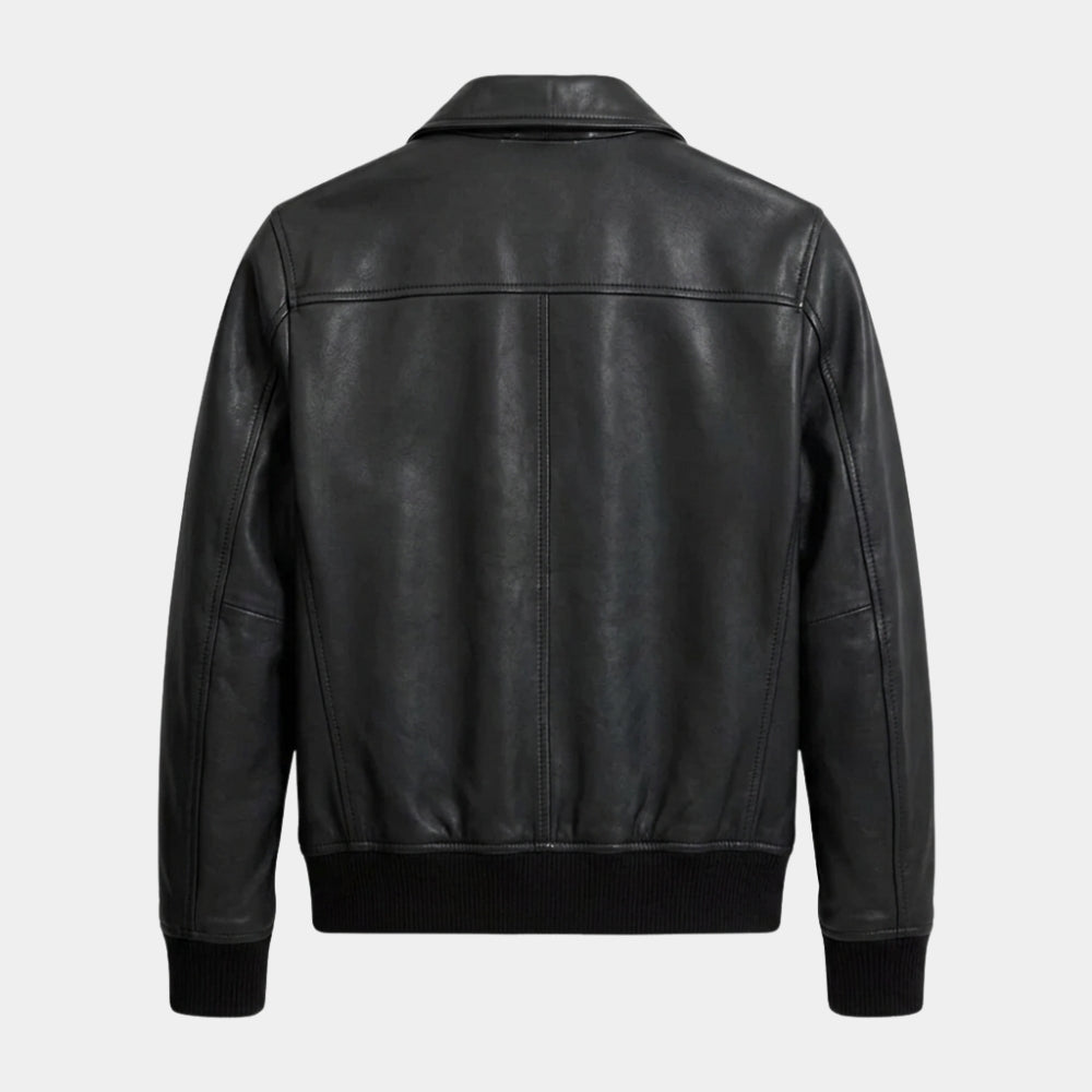 Liaison Vincent Black Leather Jacket