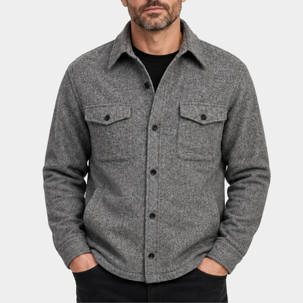 Lioness Dave Annable Grey Wool Jacket