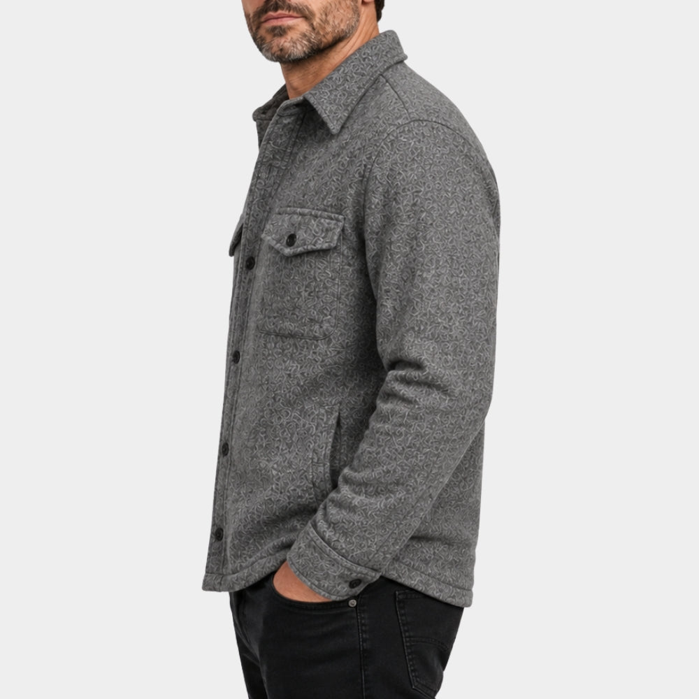 Lioness Dave Annable Grey Wool Jacket