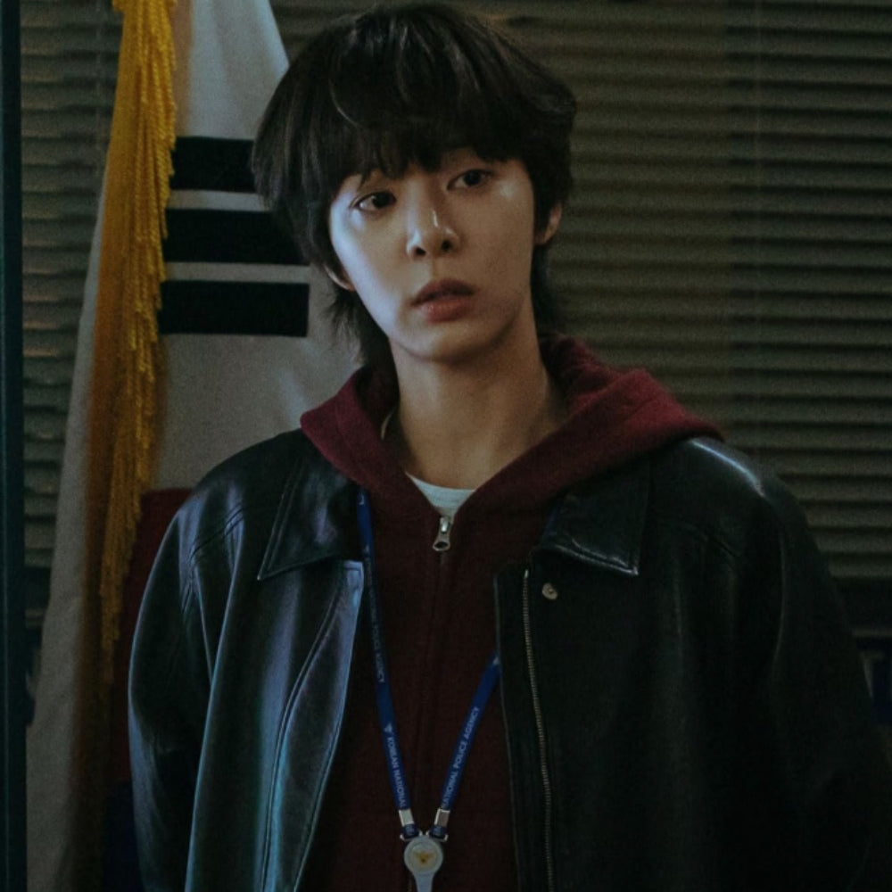 Love in Disguise Seol In-ah Black Leather Jacket