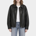 Love in Disguise Seol In-ah Black Leather Jacket