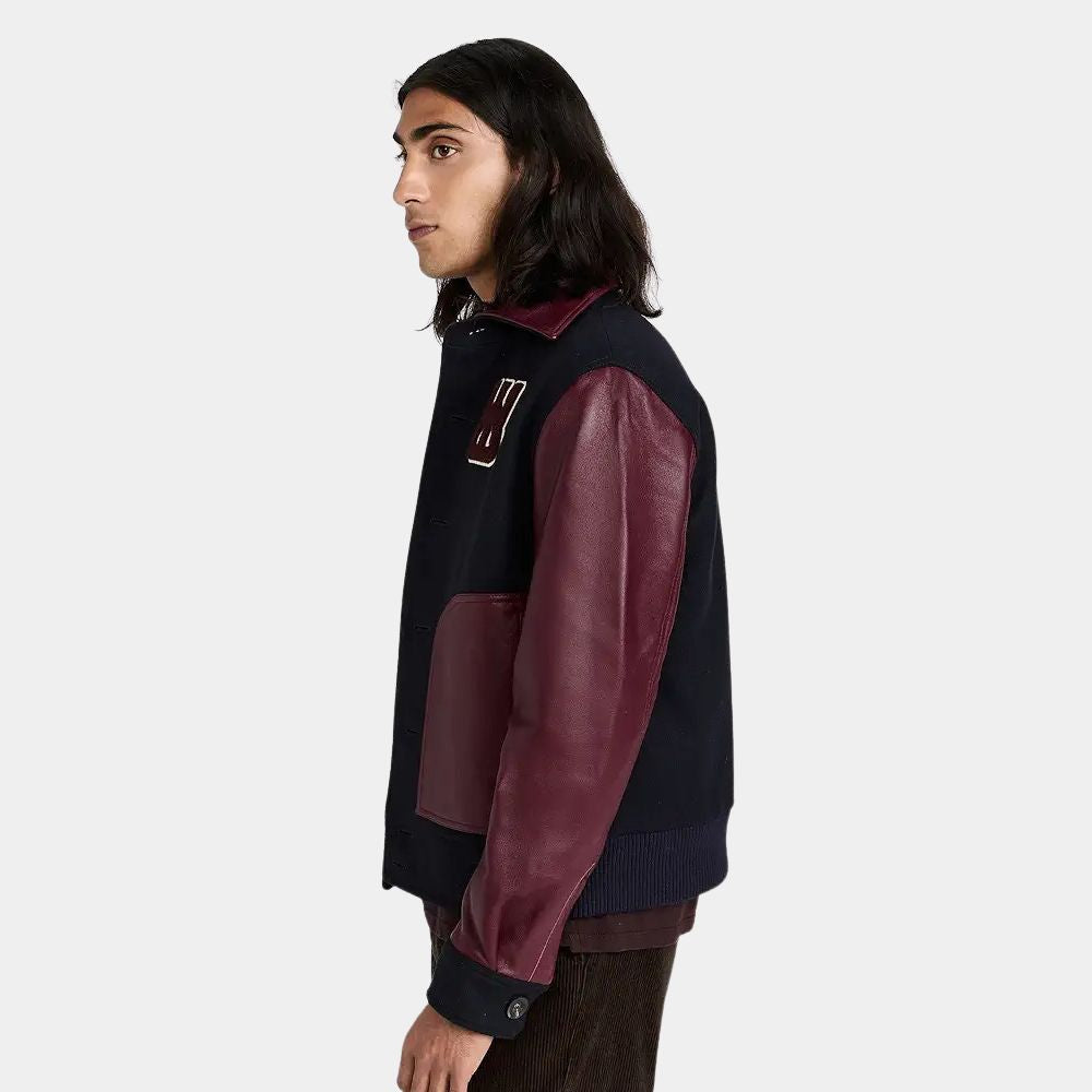 Lovin On Me Jack Harlow Hybrid Bomber Jacket - Character Side View