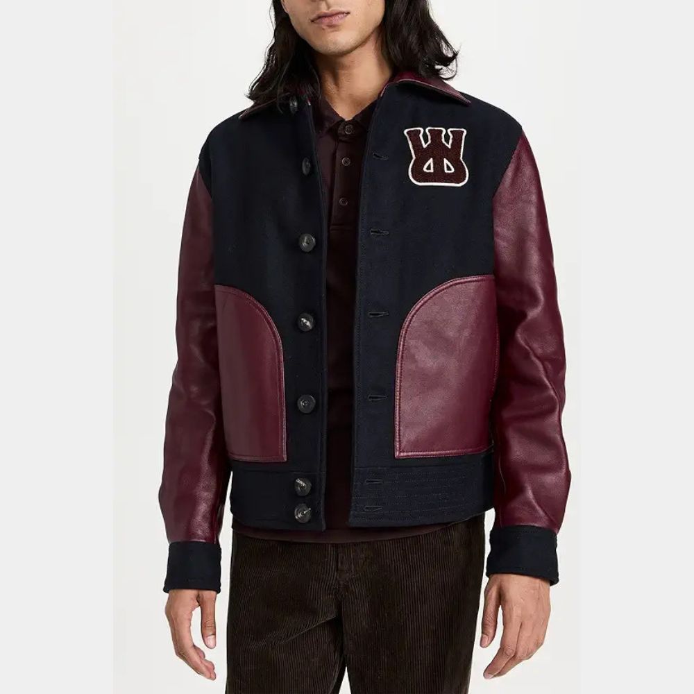 Lovin On Me Jack Harlow Hybrid Bomber Jacket - Front View