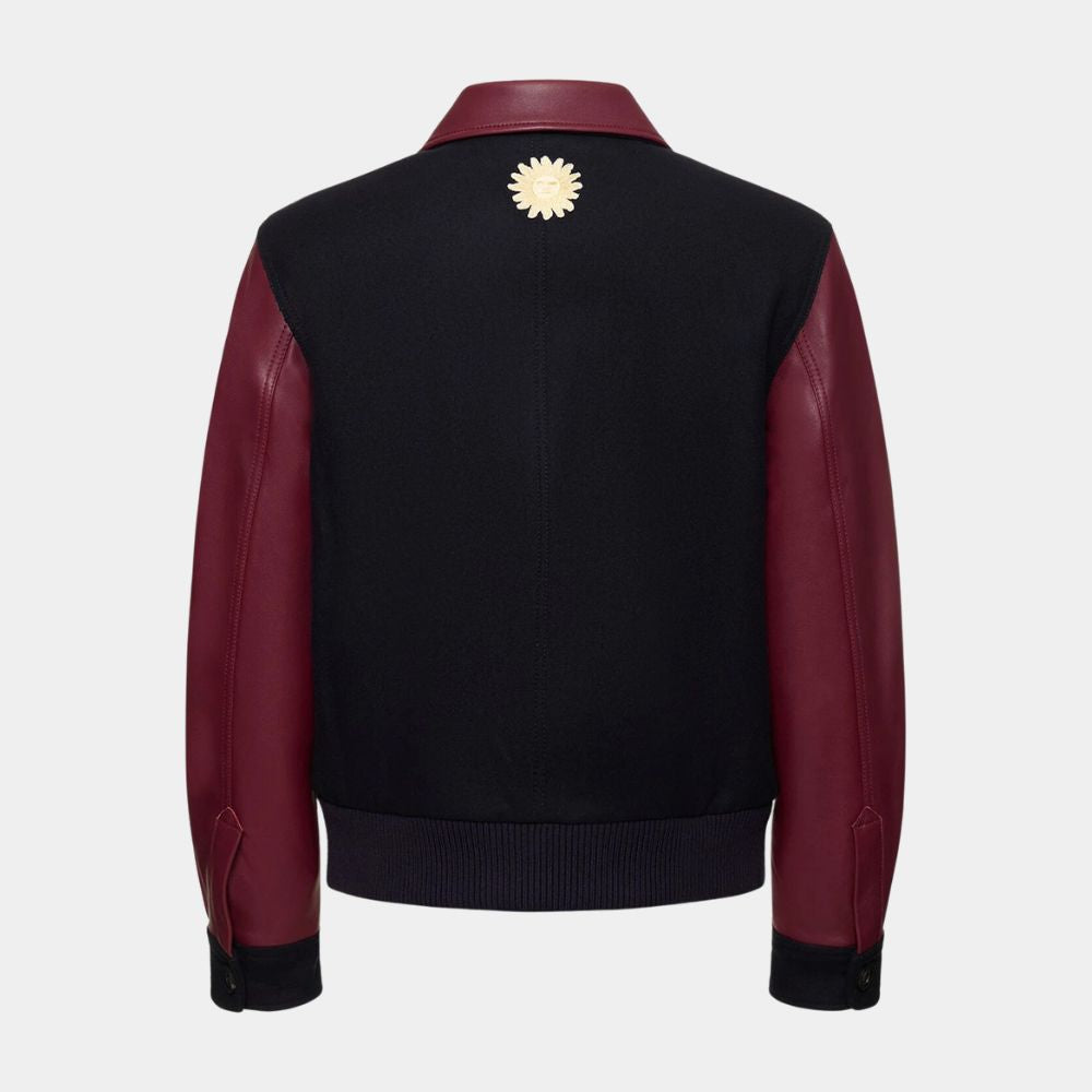 Lovin On Me Jack Harlow Hybrid Bomber Jacket - Mannequin Back View