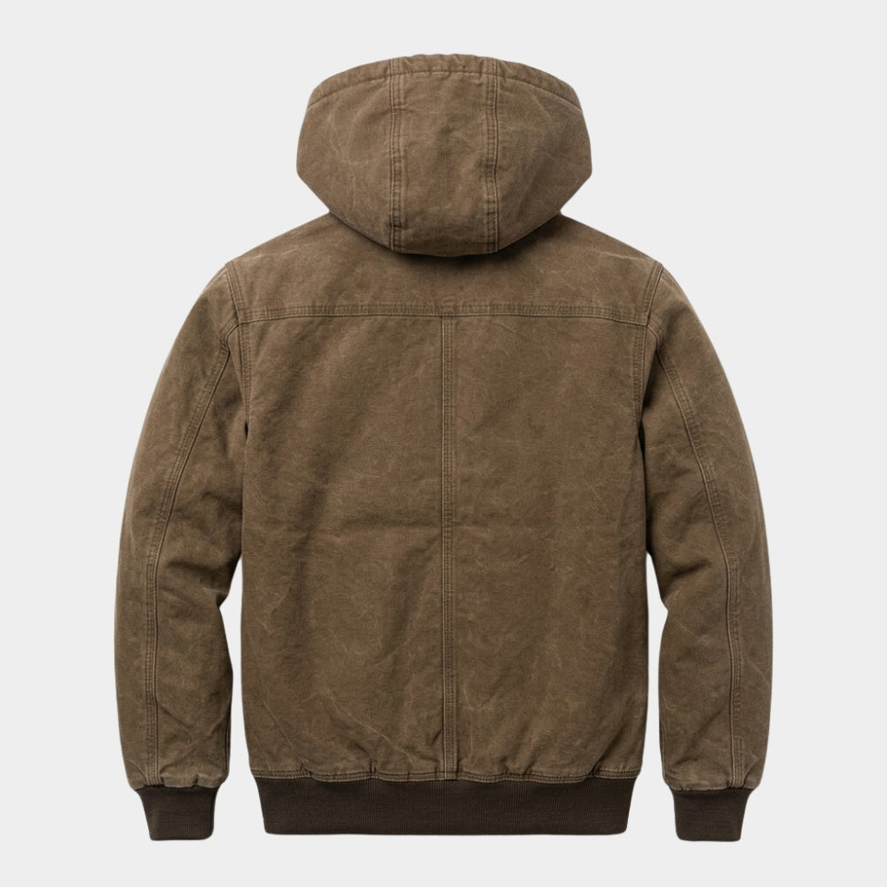 Lucky Drew Starkey Brown Hooded Jacket