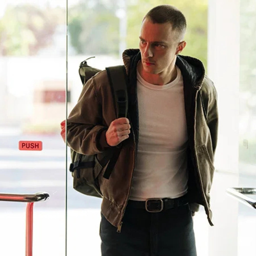Lucky Drew Starkey Brown Hooded Jacket