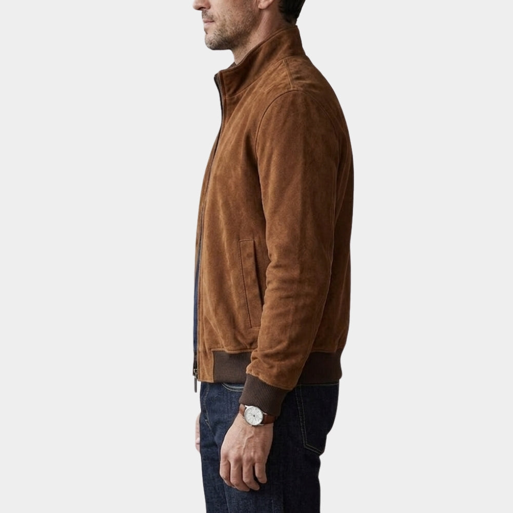 Lucky Timothy Olyphant Bomber Jacket