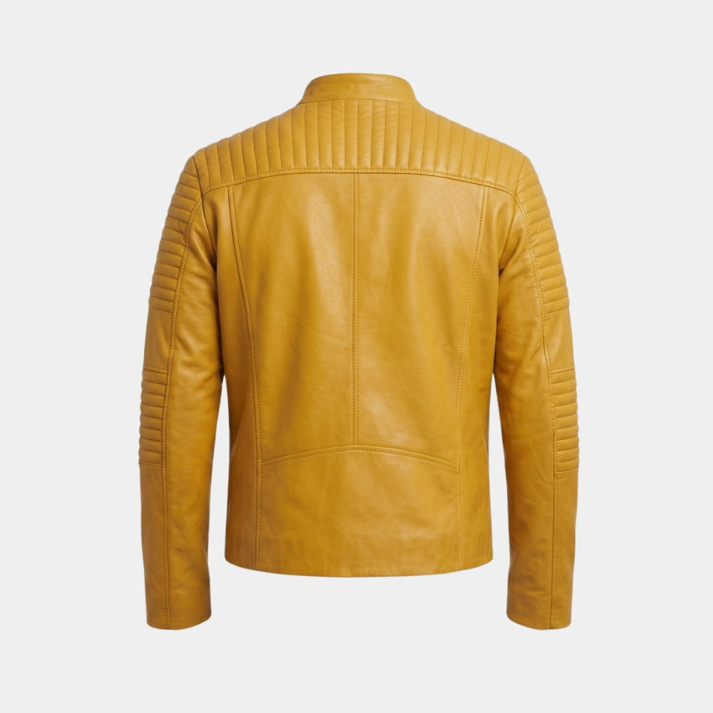 Luke Skywalker Yellow Leather Jacket