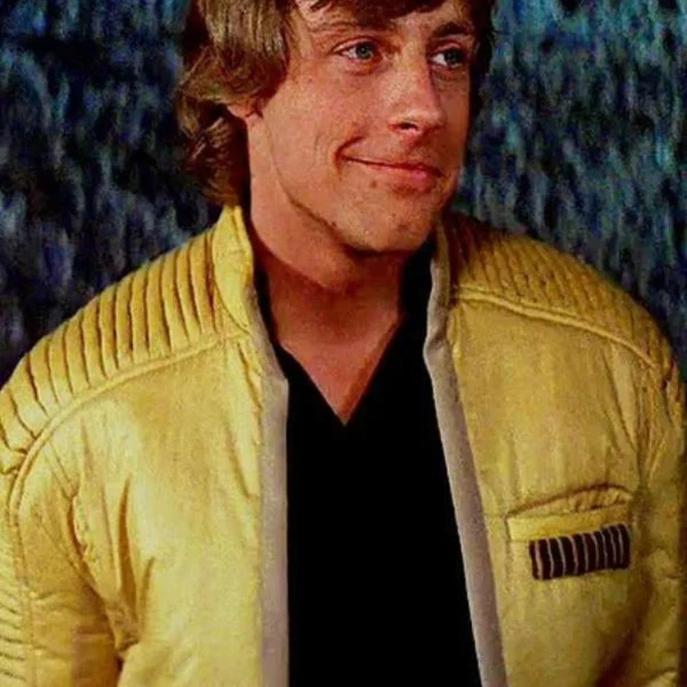 Luke Skywalker Yellow Leather Jacket