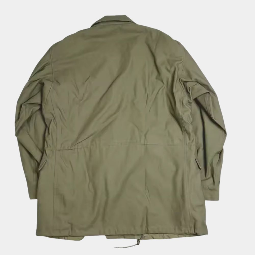 M51  US Army Green Field Cotton Jacket - Mannequin Back View