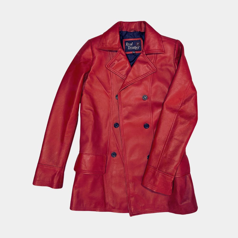 Madame Web Dakota Johnson Leather jacket - Mannequin Front View