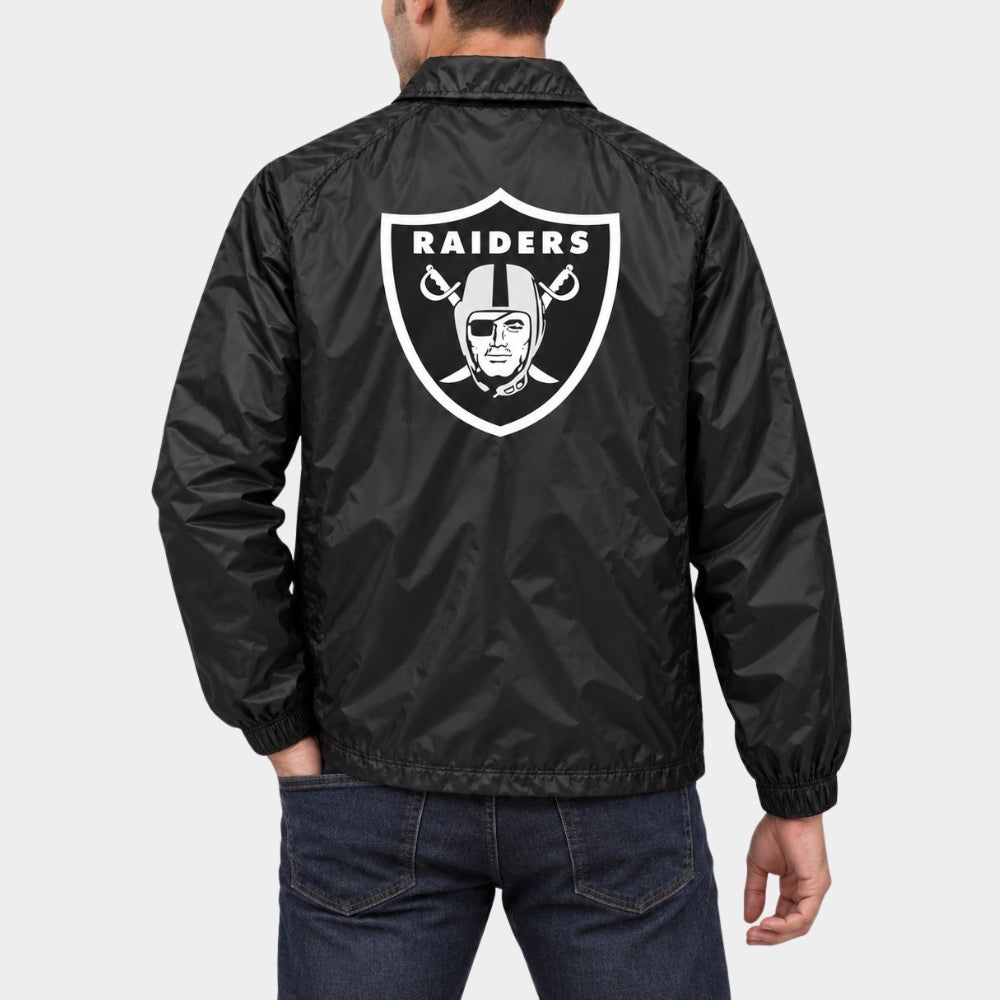Madden Nicolas Cage Oakland Raiders Black Jacket