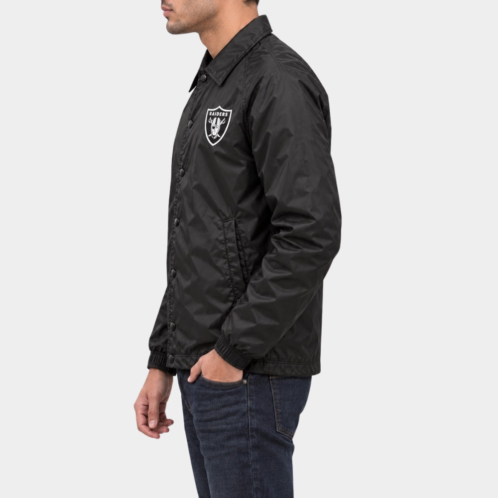 Madden Nicolas Cage Oakland Raiders Black Jacket