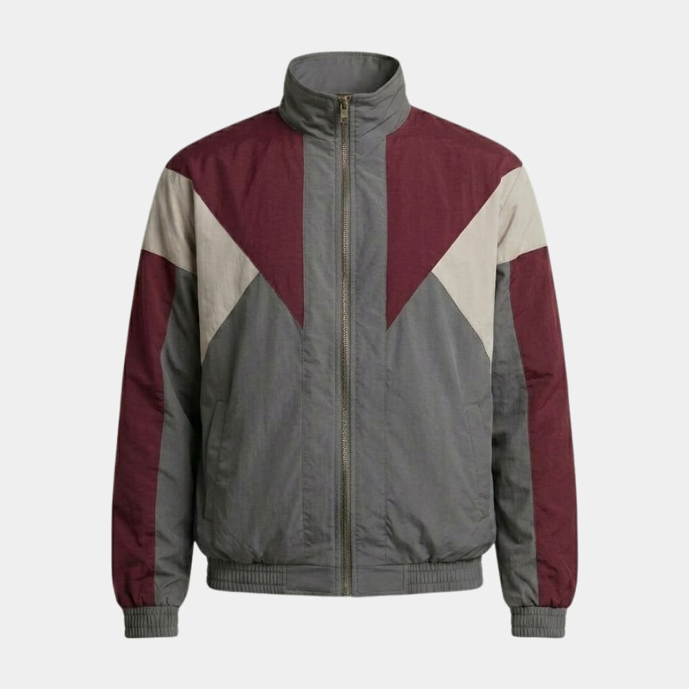 Man on Fire Yahya Abdul-Mateen II Jacket (John Creasy) - Track Jacket in Cotton - Mannequin View