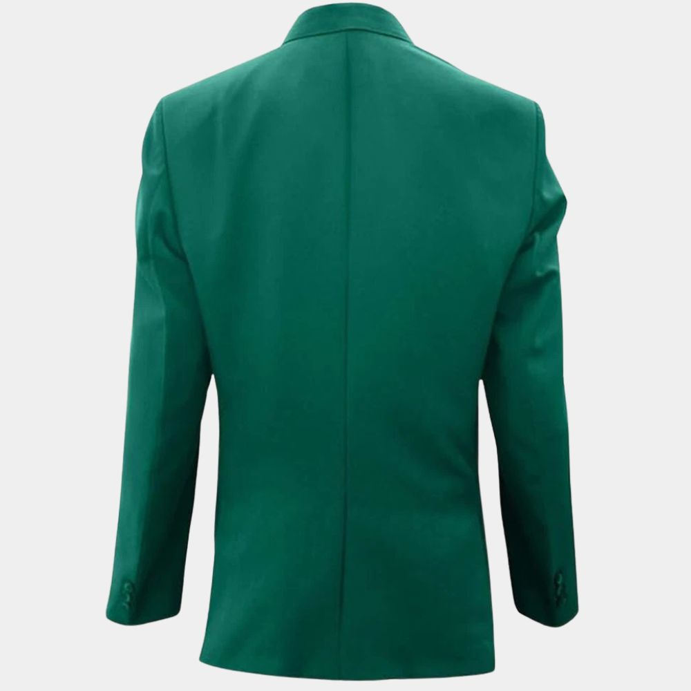 Master Golf Tournament Green Sport Coat - Mannequin Back View