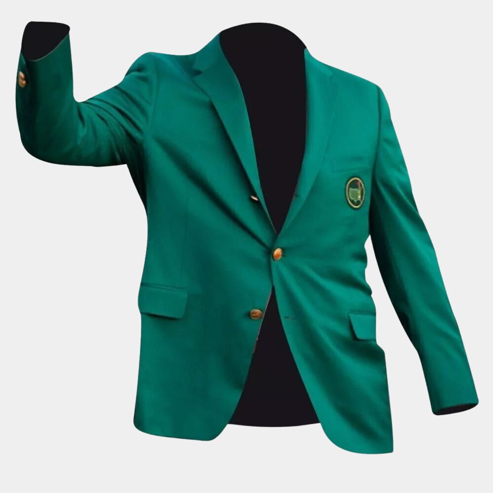 Master Golf Tournament Green Sport Coat - Mannequin Front View