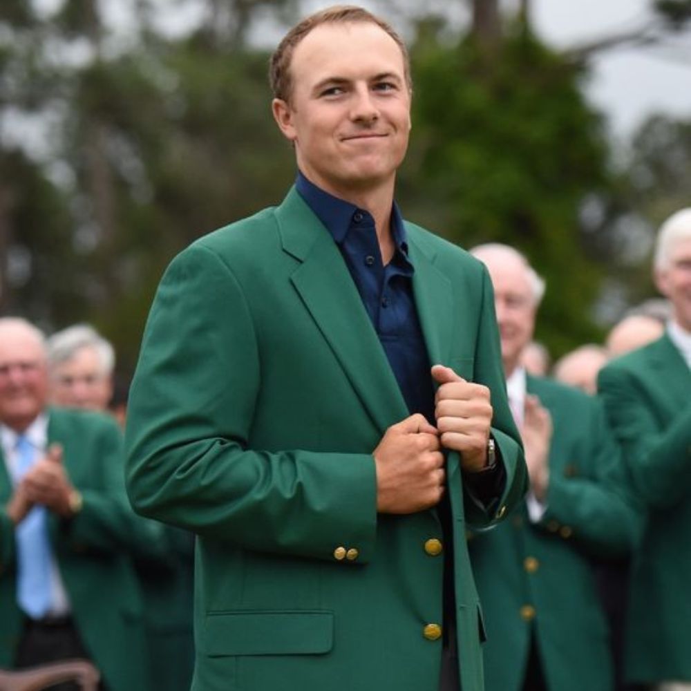 Master Golf Tournament Green Sport Coat - Side View