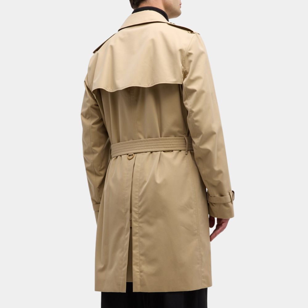 Matt Ryan  Legends of Tomorrow John constantine Long Beige Trench Coat - Back View