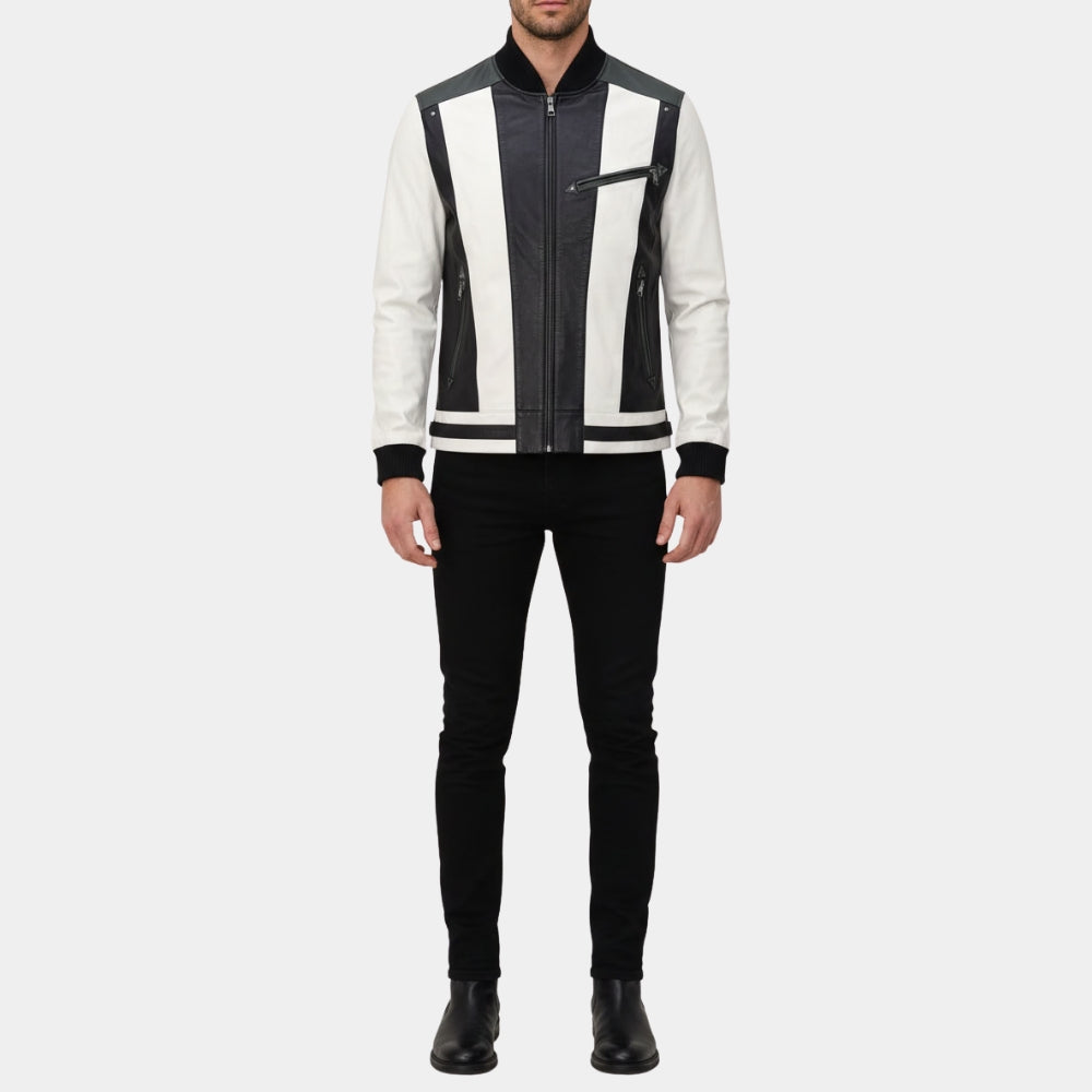 Matthew Broderick  Ferris Bueller’s Day Off Ferris Bueller Leather Jacket - Front View