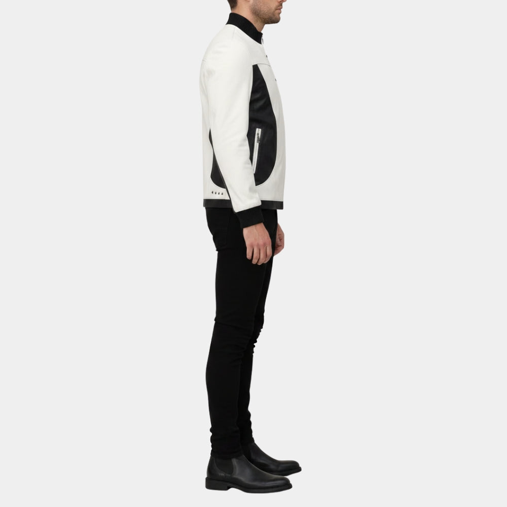 Matthew Broderick  Ferris Bueller’s Day Off Ferris Bueller Leather Jacket - Side View