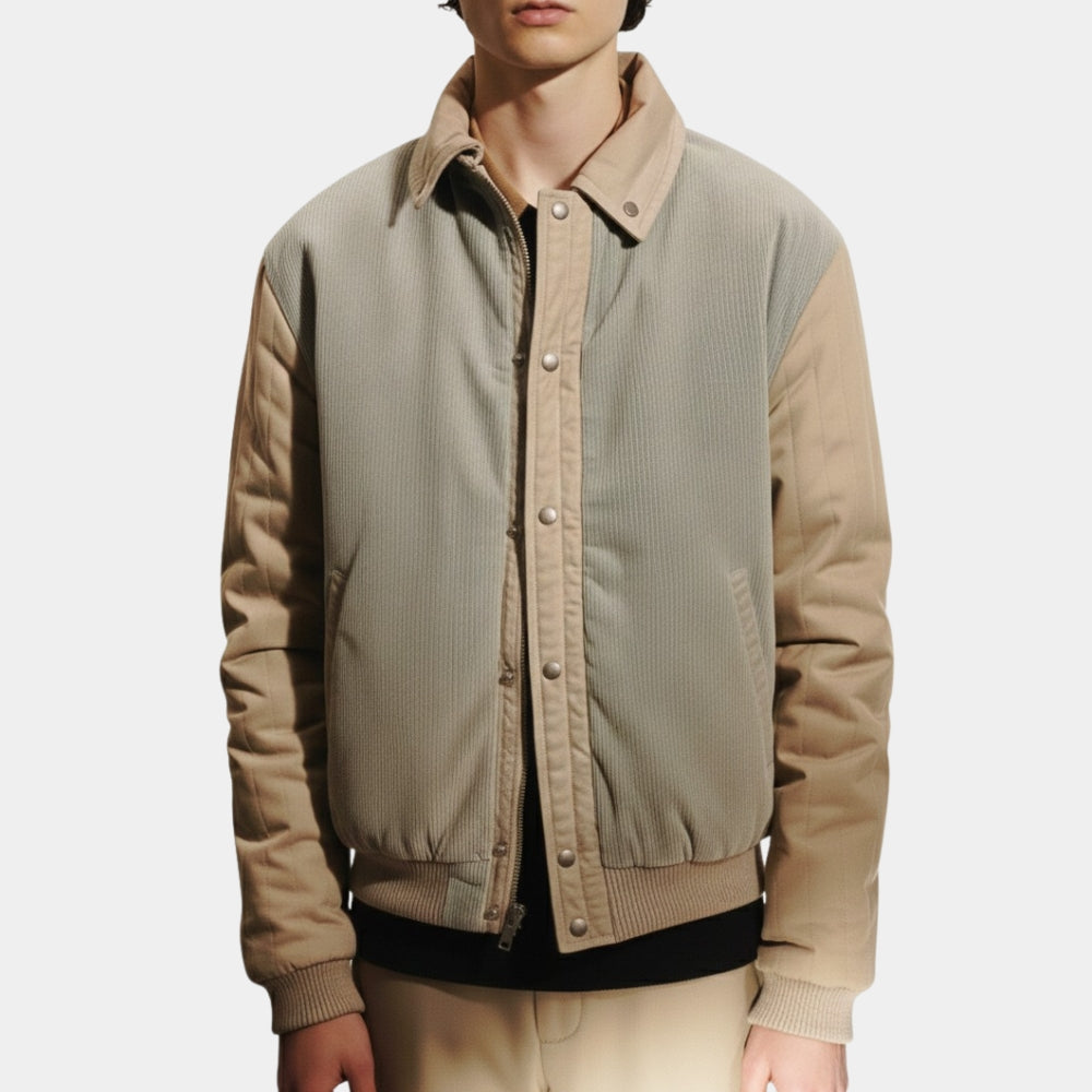 Mike Wheeler Stranger Things Season 5 Bomber Jacket - Front View