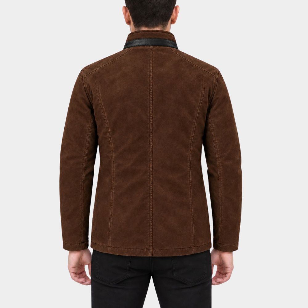 MobLand Conrad Harrigan Brown Suede Jacket