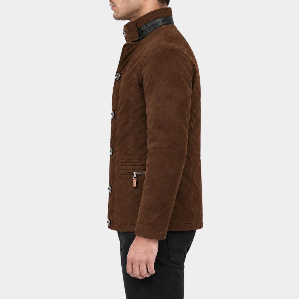 MobLand Conrad Harrigan Brown Suede Jacket