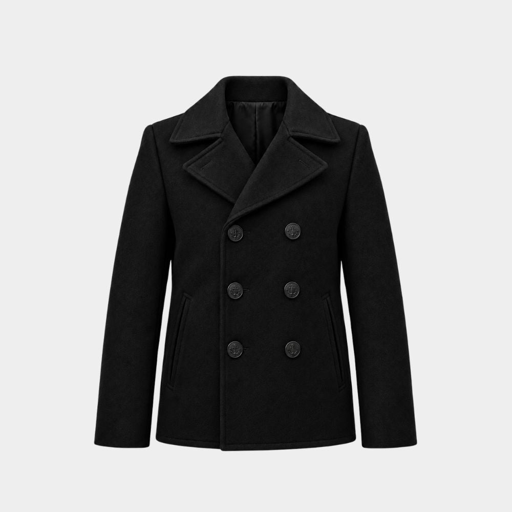 MobLand Tom Hardy Black Coat