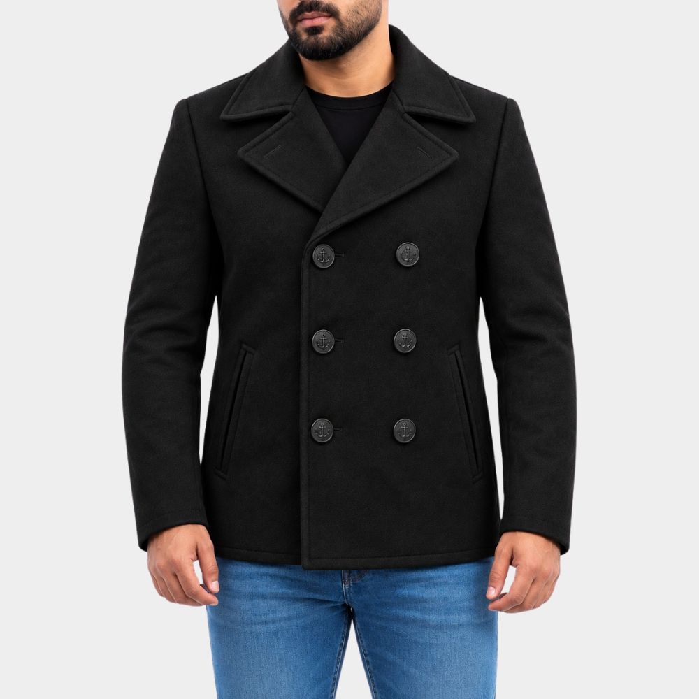 MobLand Tom Hardy Black Coat
