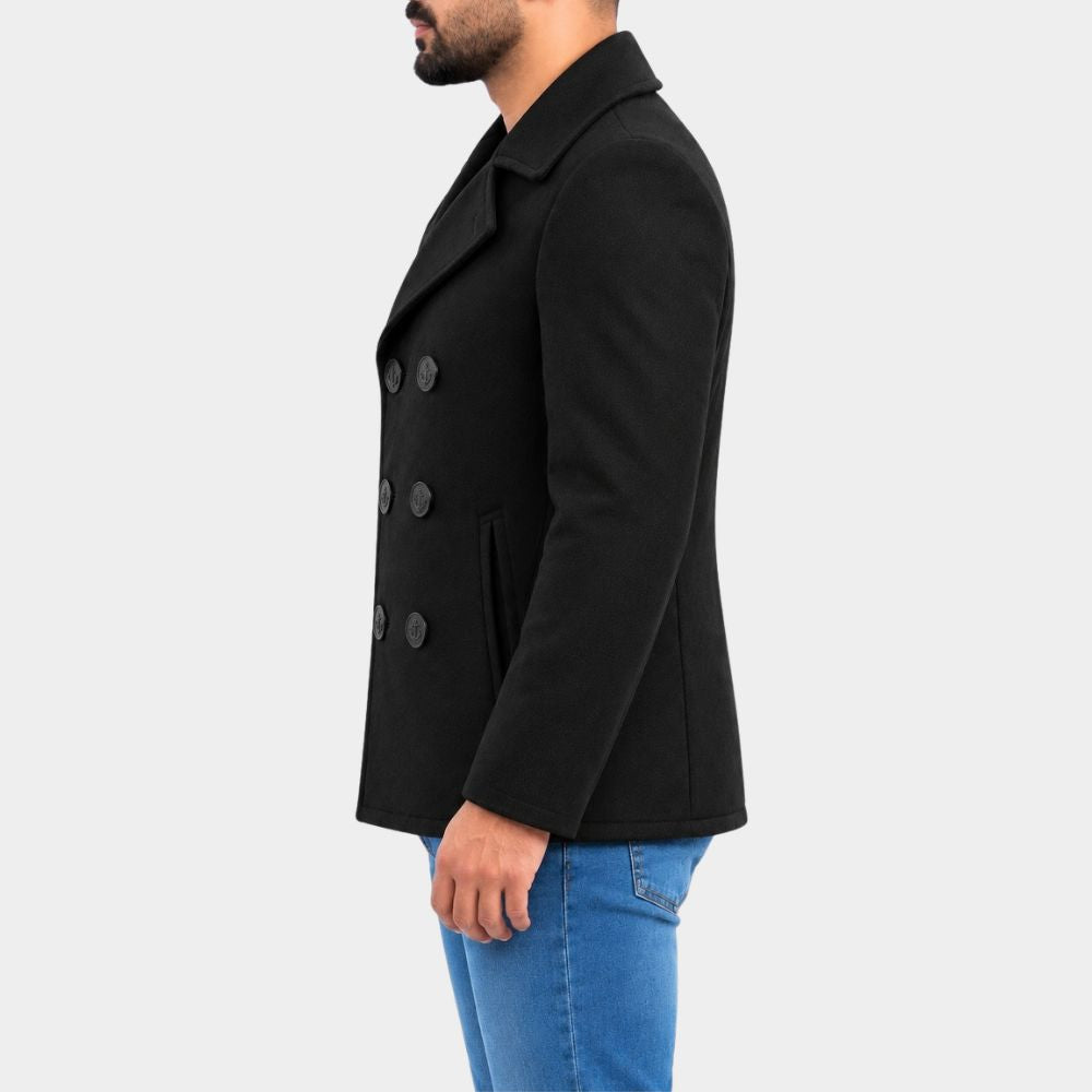 MobLand Tom Hardy Black Coat