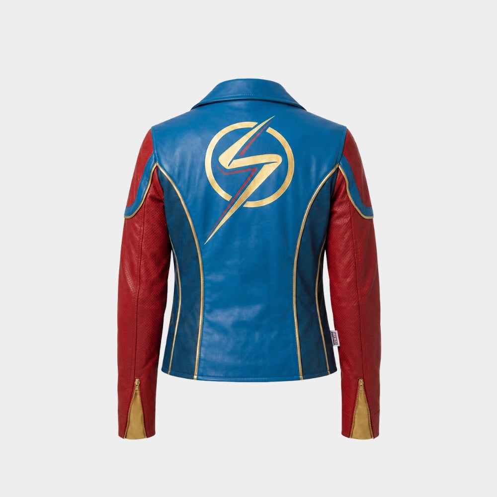Ms. Marvel Kamala Khan Leather Jacket