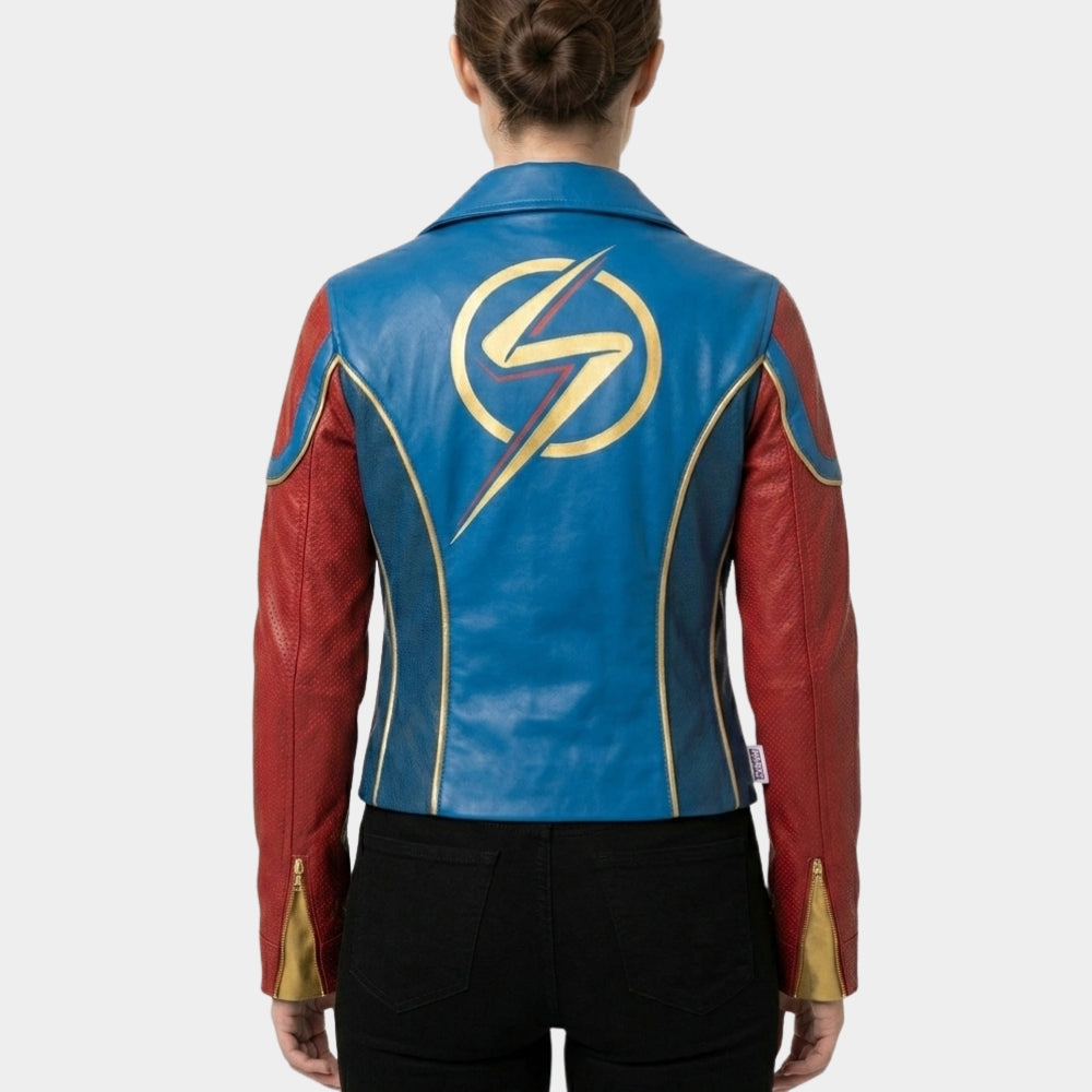 Ms. Marvel Kamala Khan Leather Jacket