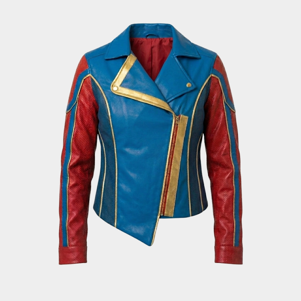 Ms. Marvel Kamala Khan Leather Jacket