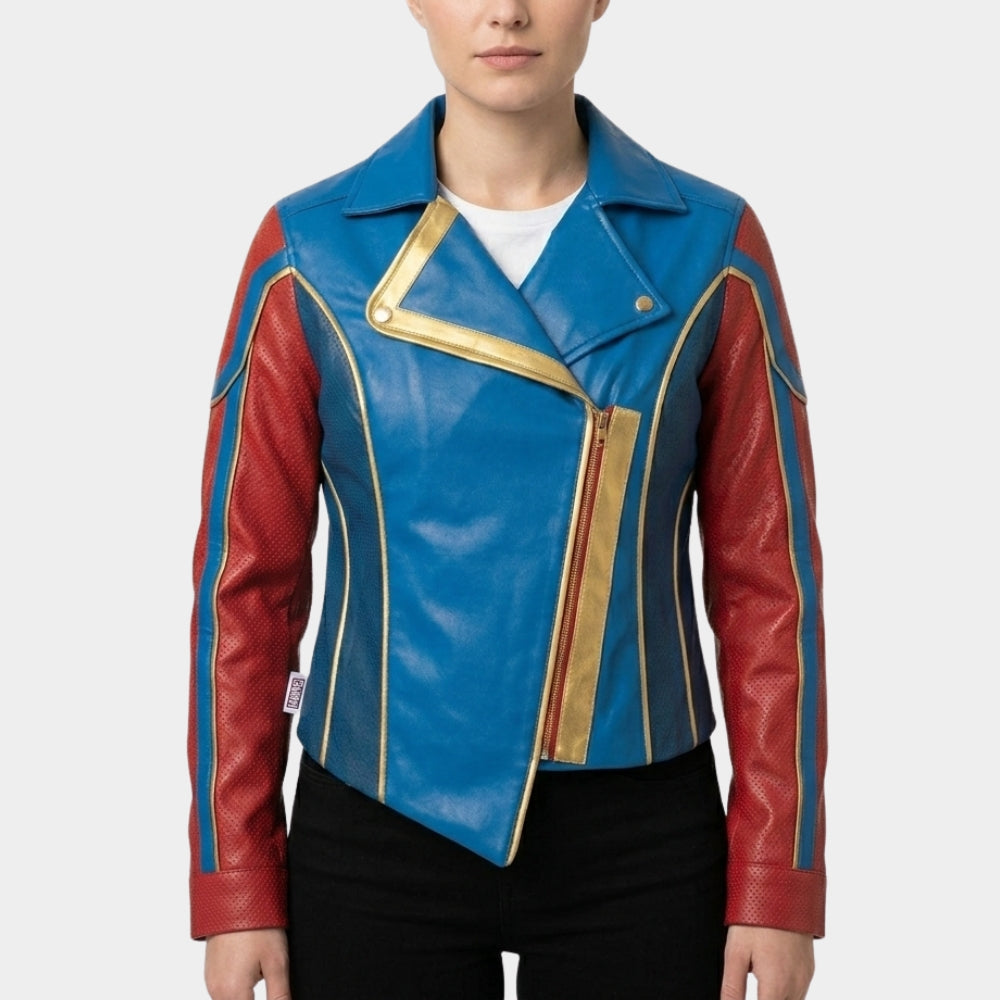 Ms. Marvel Kamala Khan Leather Jacket