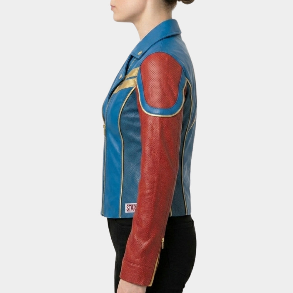 Ms. Marvel Kamala Khan Leather Jacket
