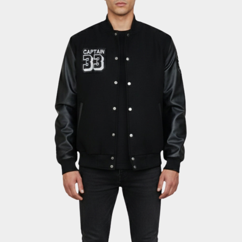 NBA Kareem Abdul Jabbar Varsity Jacket