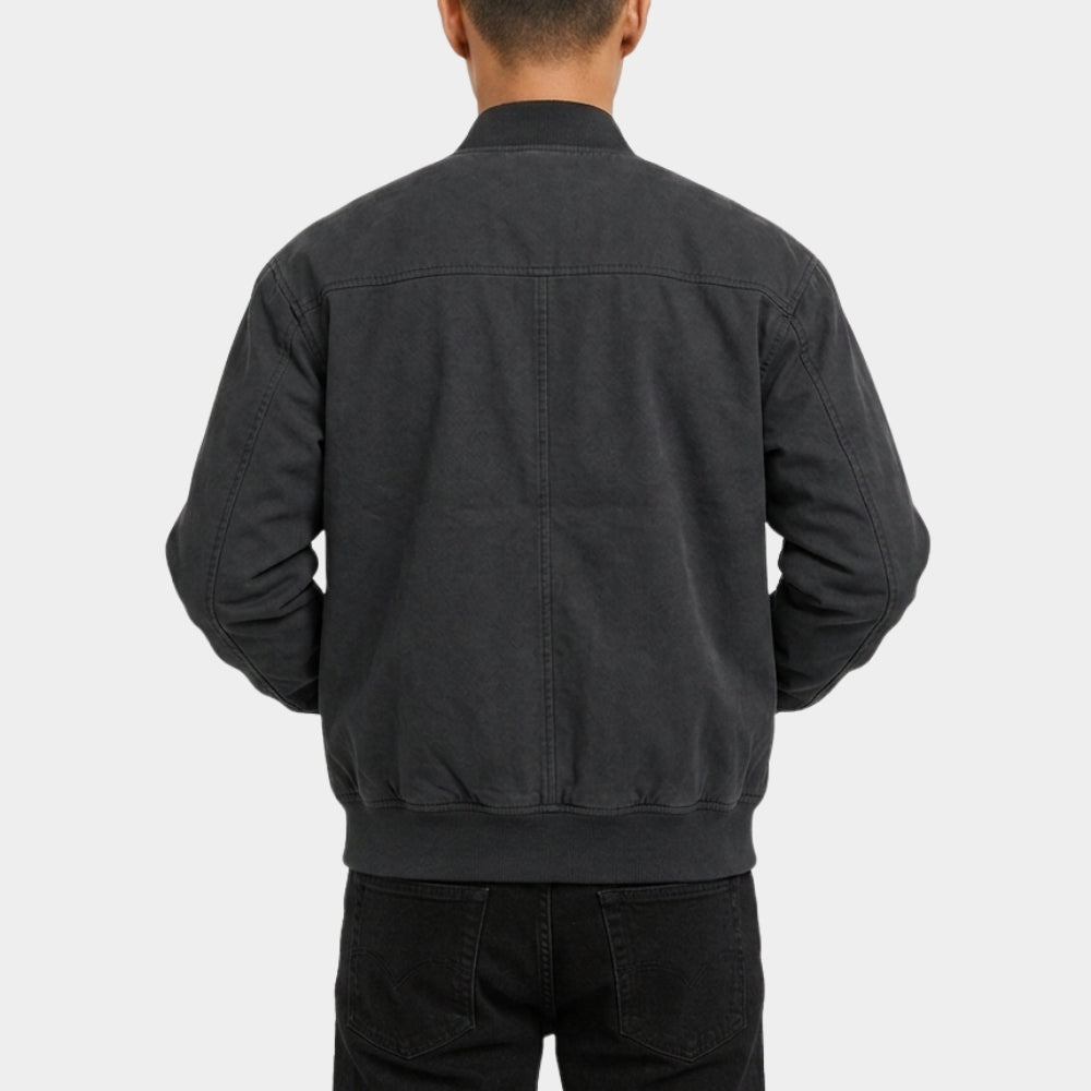 Neagley Maria Sten Grey Bomber Jacket
