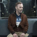 Nobody  Hutch Mansell aka Bob Odenkirk Suede Leather Jacket - Front View