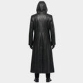 Organization 13 Enigma Leather Long Coat