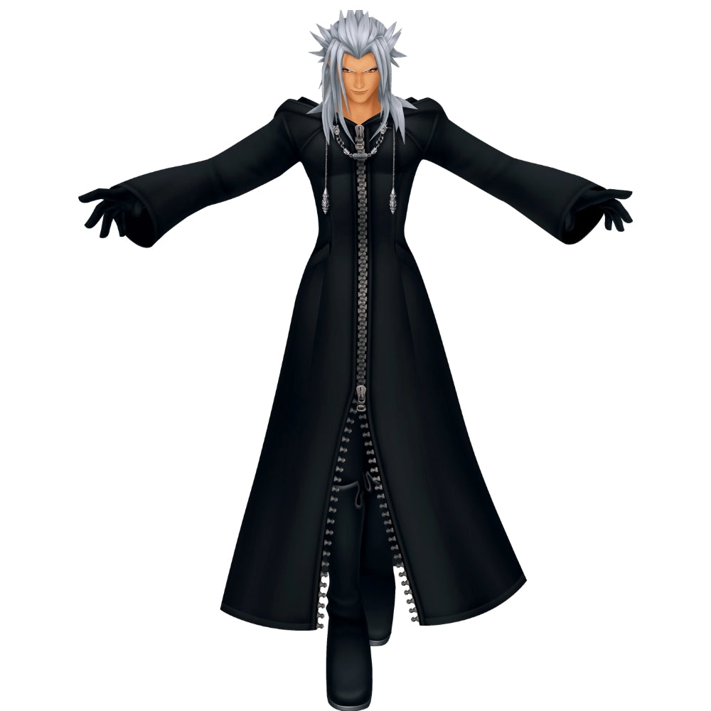 Organization 13 Enigma Leather Long Coat