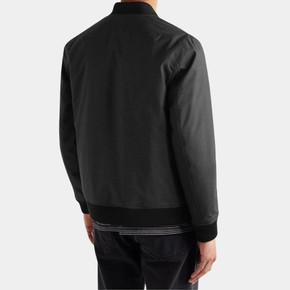 Paradise Sterling K. Brown aka Xavier Collins Black Bomber Jacket - Back View