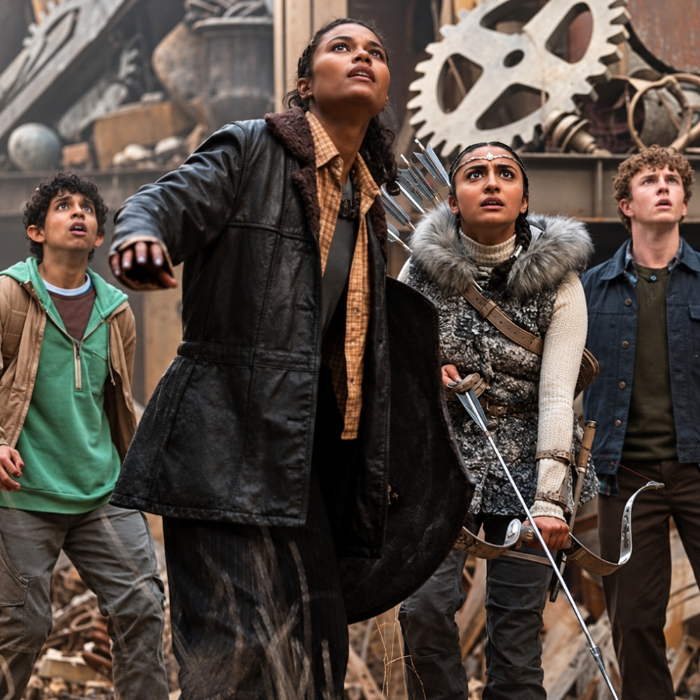 Percy Jackson and the Olympians Thalia Leather Coat