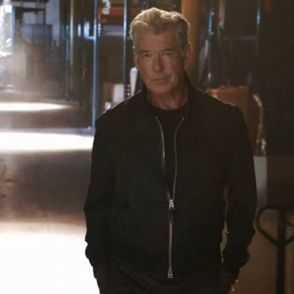 Pierce Brosnan Harrington Jacket