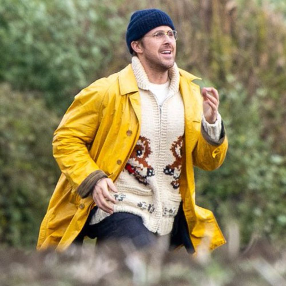 Project Hail Mary Ryan Gosling Yellow Coat - Front View